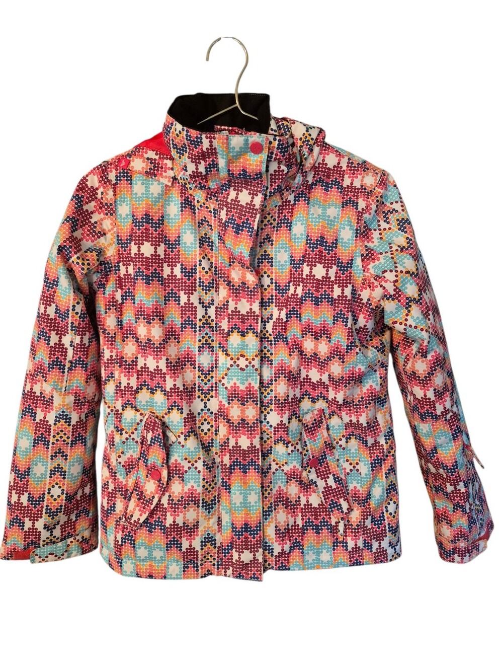 ROXY Girls Dryflight Colorful Ski Jacket - 12/L.             S10